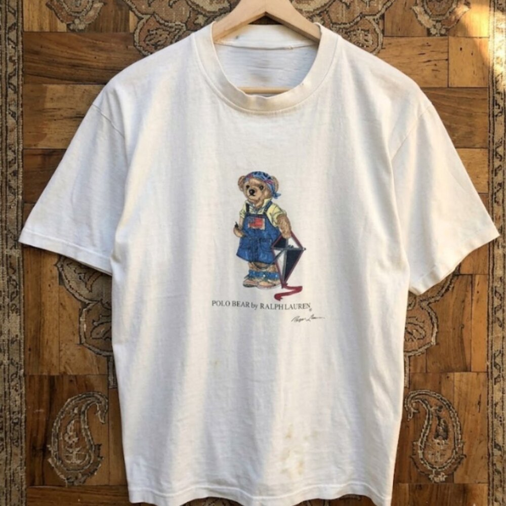 Polo Bear Kite Graphic T-Shirt